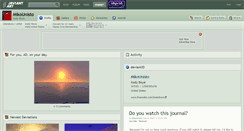 Desktop Screenshot of mikounisto.deviantart.com