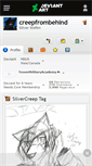 Mobile Screenshot of creepfrombehind.deviantart.com