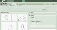 Desktop Screenshot of lucisferre.deviantart.com
