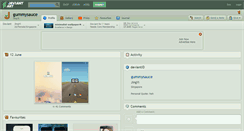 Desktop Screenshot of gummysauce.deviantart.com