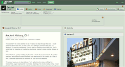 Desktop Screenshot of dezzish.deviantart.com