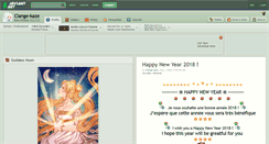 Desktop Screenshot of clange-kaze.deviantart.com