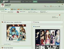 Tablet Screenshot of josecr97.deviantart.com