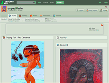 Tablet Screenshot of empastillarte.deviantart.com