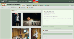 Desktop Screenshot of hetaliafansofgeorgia.deviantart.com