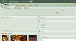 Desktop Screenshot of ivanneth.deviantart.com