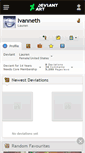 Mobile Screenshot of ivanneth.deviantart.com