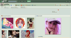 Desktop Screenshot of lucieway.deviantart.com