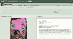 Desktop Screenshot of greenwhimsy.deviantart.com
