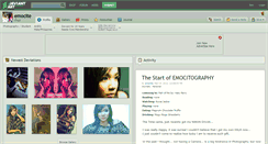 Desktop Screenshot of emocite.deviantart.com