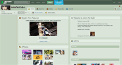 Desktop Screenshot of ankofanclub.deviantart.com