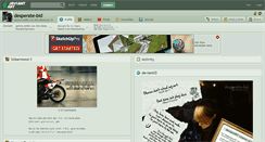 Desktop Screenshot of desperate-bid.deviantart.com