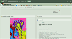 Desktop Screenshot of dead-stitches.deviantart.com