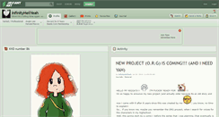 Desktop Screenshot of infinityhellyeah.deviantart.com
