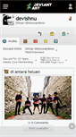 Mobile Screenshot of devishnu.deviantart.com