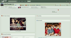 Desktop Screenshot of celticthunder113.deviantart.com