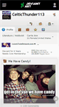 Mobile Screenshot of celticthunder113.deviantart.com