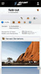Mobile Screenshot of fade-out.deviantart.com