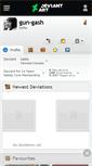 Mobile Screenshot of gun-gash.deviantart.com