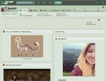 Tablet Screenshot of bastallir.deviantart.com