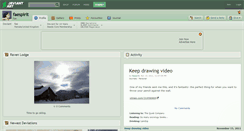 Desktop Screenshot of faespirit.deviantart.com