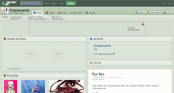 Desktop Screenshot of grupoacuarela.deviantart.com