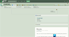 Desktop Screenshot of invadersaik.deviantart.com