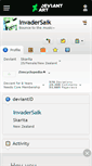 Mobile Screenshot of invadersaik.deviantart.com