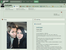 Tablet Screenshot of musicspaz.deviantart.com
