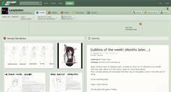Desktop Screenshot of lexplosion.deviantart.com