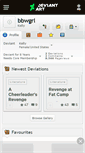 Mobile Screenshot of bbwgrl.deviantart.com