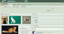 Desktop Screenshot of belonka.deviantart.com