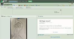Desktop Screenshot of michaeltorres.deviantart.com