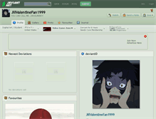 Tablet Screenshot of jillvalentinefan1999.deviantart.com