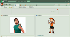 Desktop Screenshot of hungary-san.deviantart.com