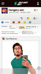 Mobile Screenshot of hungary-san.deviantart.com