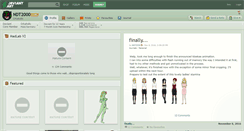Desktop Screenshot of ndt2000.deviantart.com
