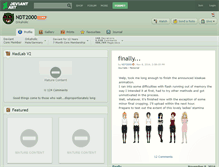 Tablet Screenshot of ndt2000.deviantart.com