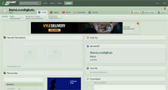 Desktop Screenshot of blairelovesbigbutts.deviantart.com