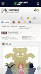 Mobile Screenshot of naimane.deviantart.com