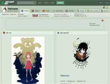 Tablet Screenshot of naimane.deviantart.com