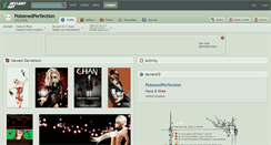 Desktop Screenshot of poisonedperfection.deviantart.com