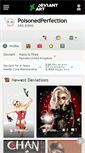 Mobile Screenshot of poisonedperfection.deviantart.com