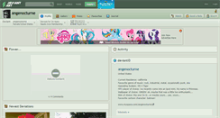 Desktop Screenshot of angenocturne.deviantart.com