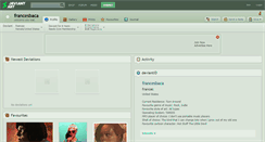 Desktop Screenshot of francesbaca.deviantart.com