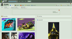 Desktop Screenshot of dimabig.deviantart.com