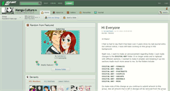 Desktop Screenshot of manga-culture.deviantart.com