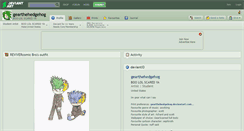 Desktop Screenshot of gearthehedgehog.deviantart.com