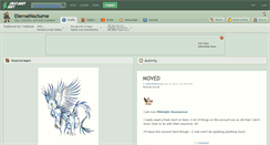 Desktop Screenshot of eternalnocturne.deviantart.com