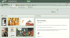 Desktop Screenshot of nyakiru.deviantart.com